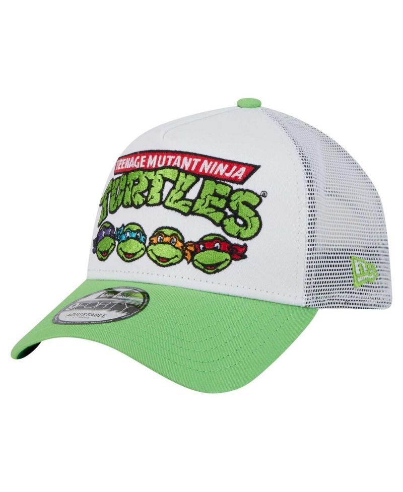 Men's White Teenage Mutant Ninja Turtles 9FORTY Adjustable Hat