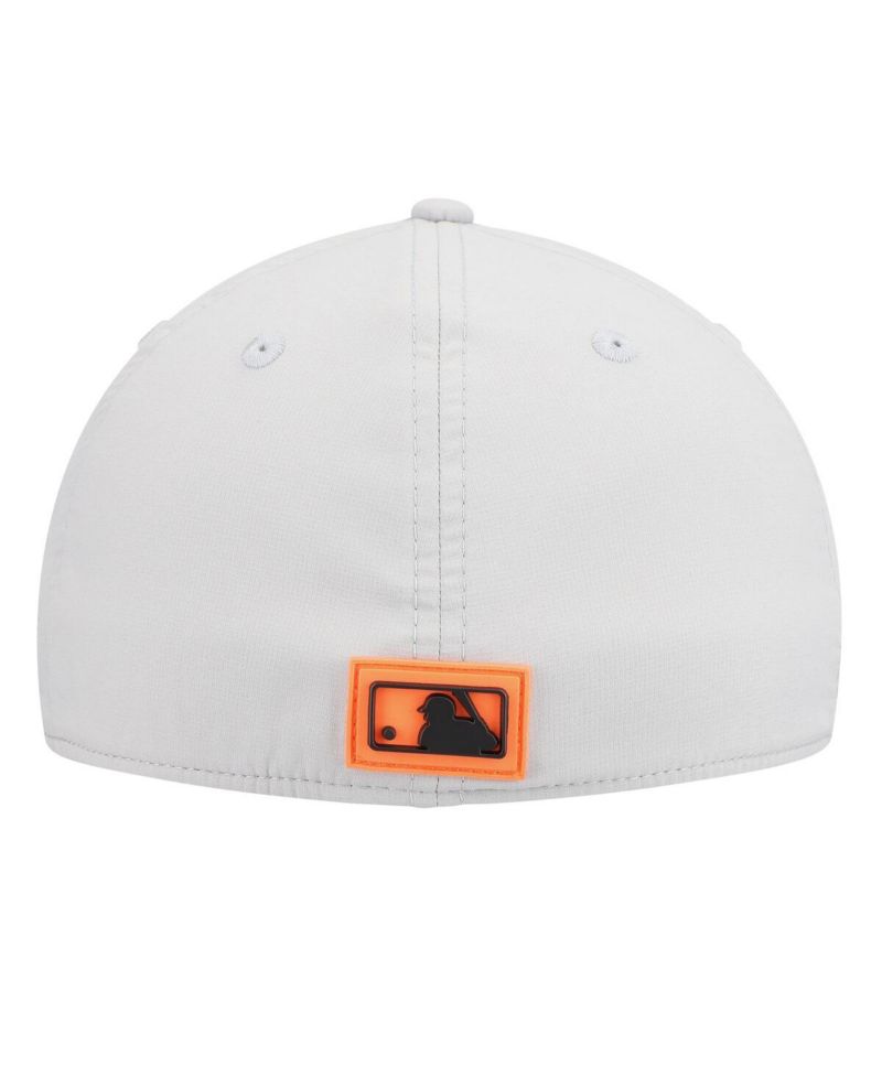 Men's Gray San Francisco Giants 2026 Clubhouse Alternate 39THIRTY Flex Hat
