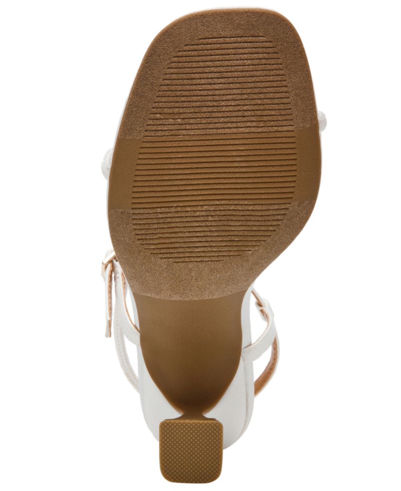 Women's Arria Pearl Strappy Dome-Stud Dress Sandals