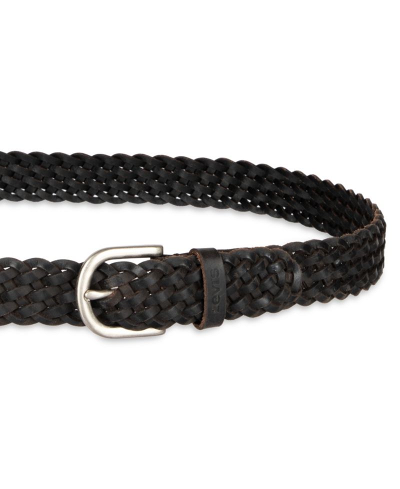 Women's Fully Adjustable Leather Braided Belt