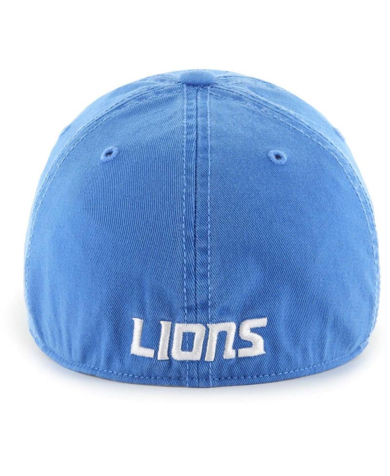 Men's Blue Detroit Lions Franchise Logo Adjustable Hat