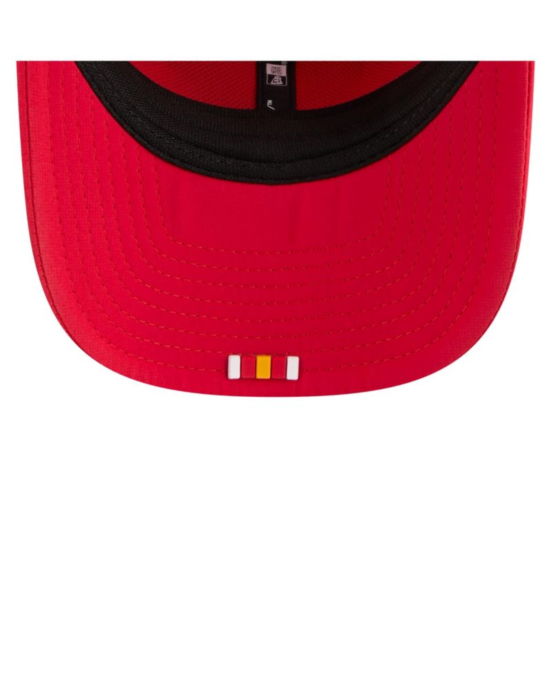 Men's Red Kansas City Chiefs 2025 Sideline 9SEVENTY Trucker Adjustable Hat