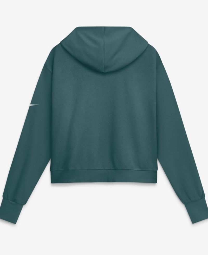Women's Midnight Green Philadelphia Eagles Primetime Full-Zip Hoodie