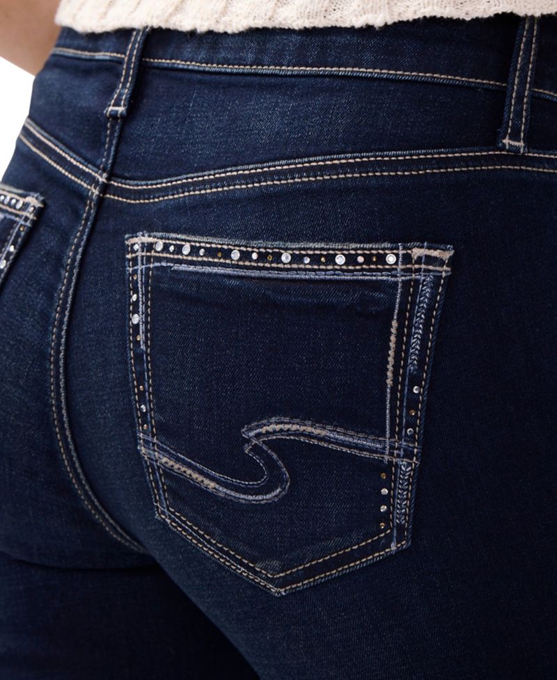 Women's Elyse Mid Rise Comfort Fit Slim Bootcut Jeans