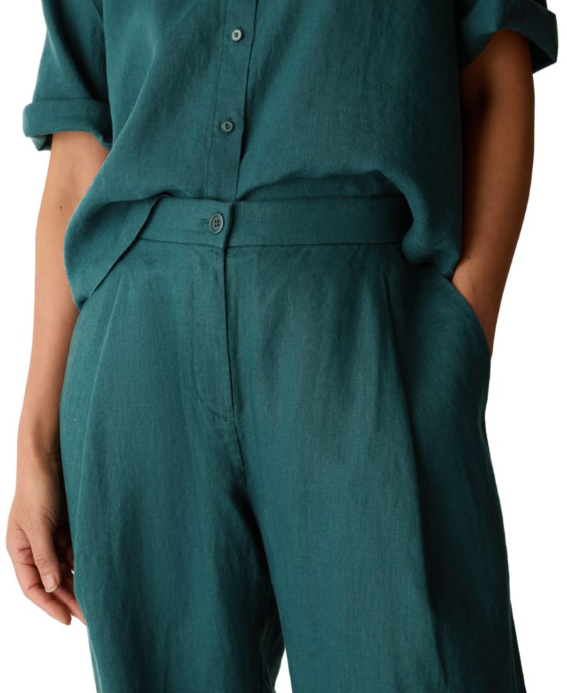 Women's Relaxed-Fit Ankle Pants