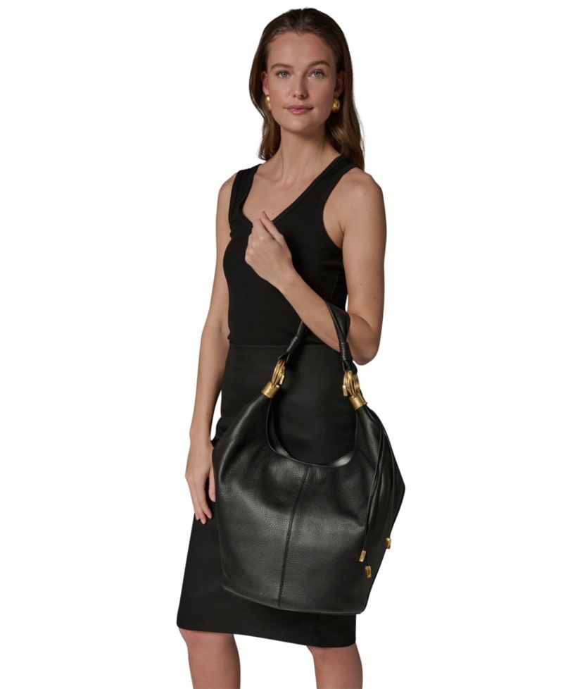 Tartan Extra-Large Hobo Handbag