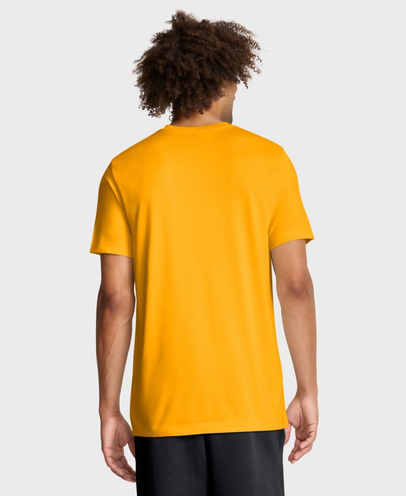 Men's Gold Iowa Hawkeyes Primetime Legend Football Icon Dri-FIT T-Shirt