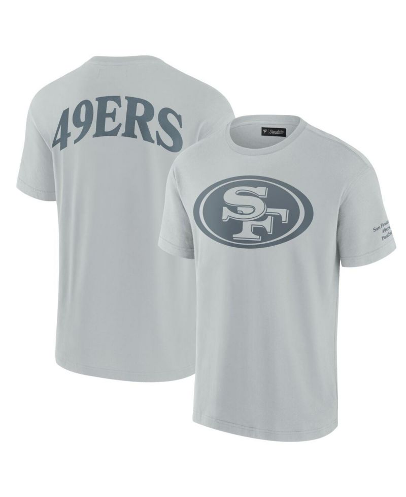 Men's and Women's Gray San Francisco 49ers Elements Iconic T-Shirt