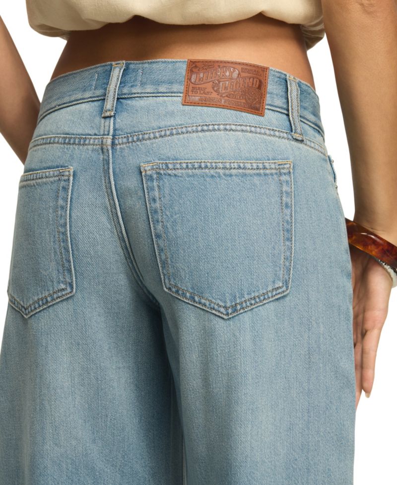 Women's Liquid Luxe Low-Rise Ultra Wide-Leg Jeans