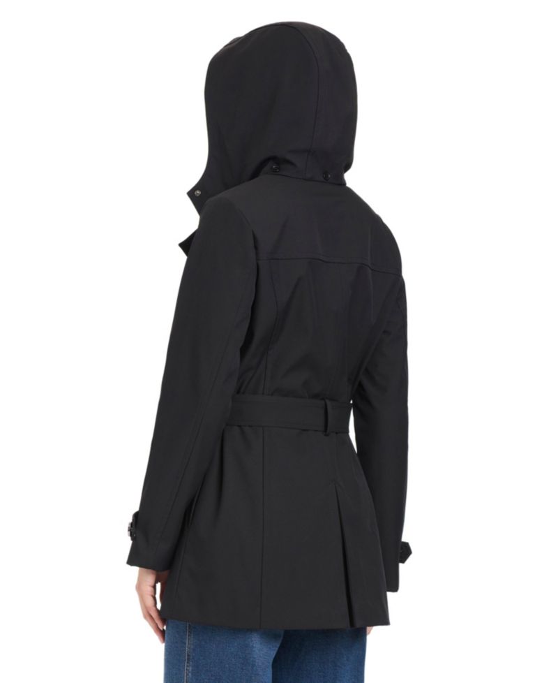 Women's Double-Breasted Belted Trench Coat