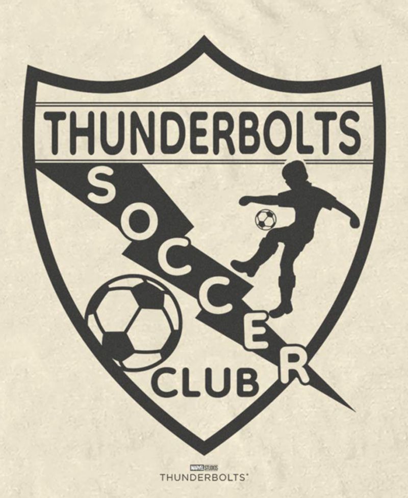 Men's Thunderbolt Soccer Club Graphic T-Shirt