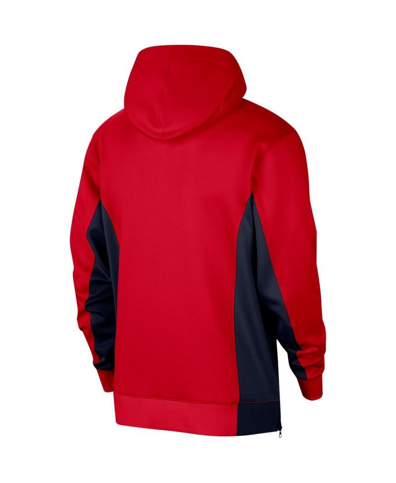 Men's Red Washington Wizards 2023/24 Authentic Showtime Full-Zip Hoodie