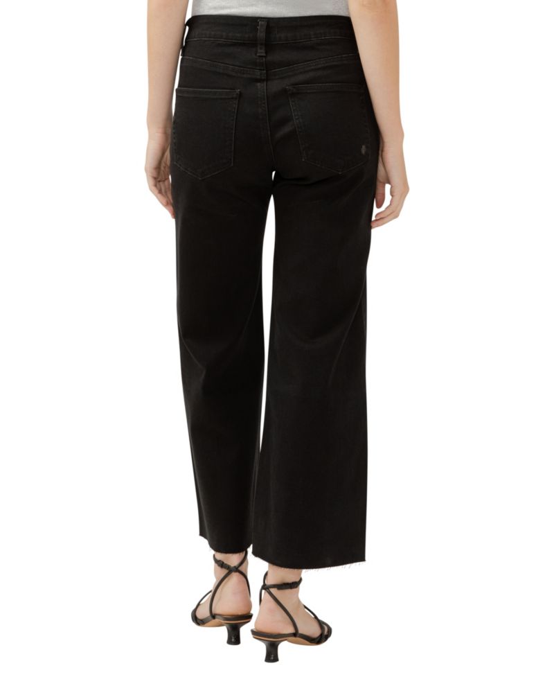 Women's Suki Mid Rise Curvy Fit Wide Leg Jeans