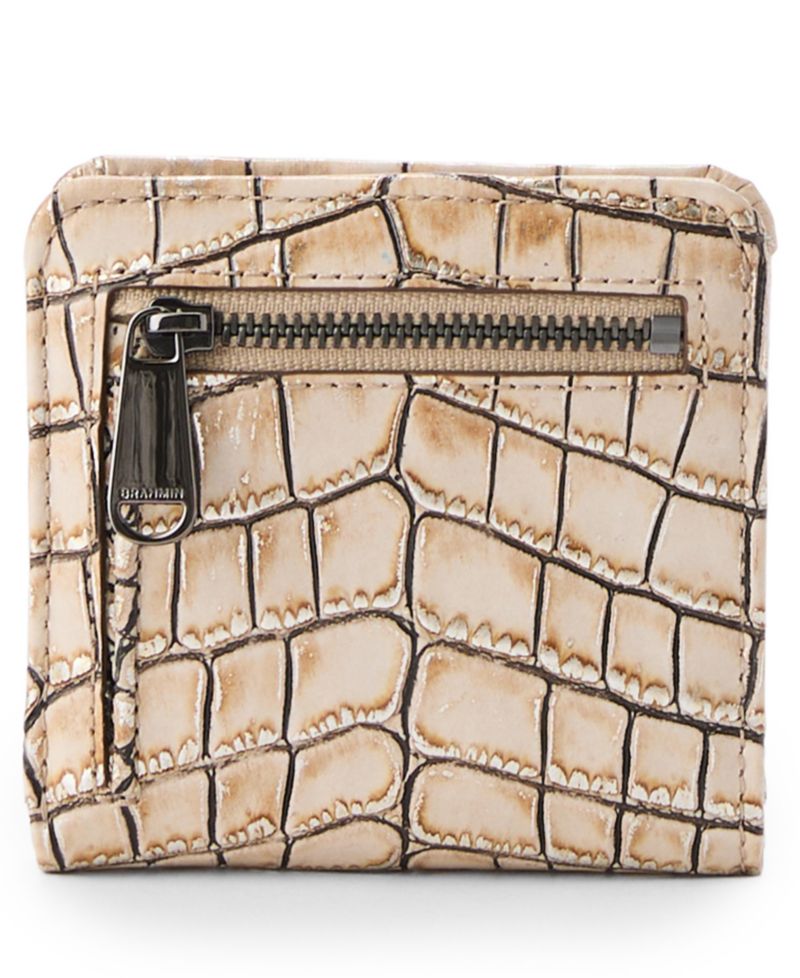 Jane Leather Fossilized Shale Wallet