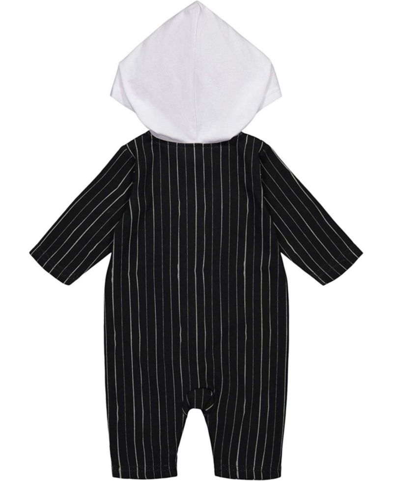 Baby Boys (0-24 Months) Jack Skellington Zip-Up Coverall