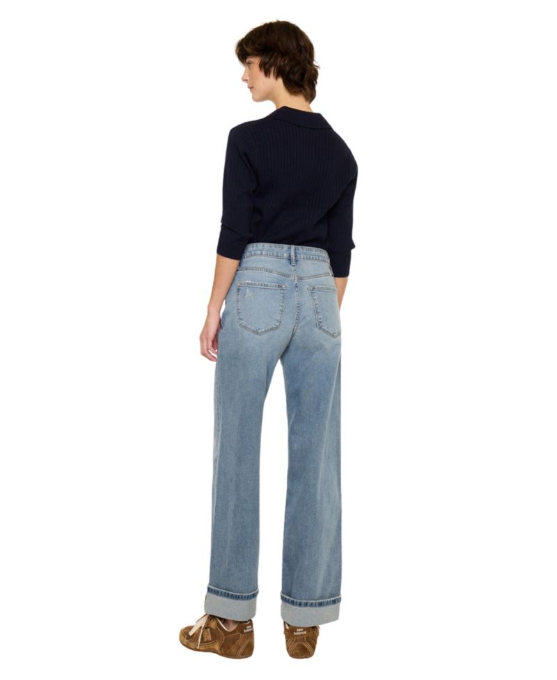 Women's Bellen Essentials High Rise Wide Leg Jeans