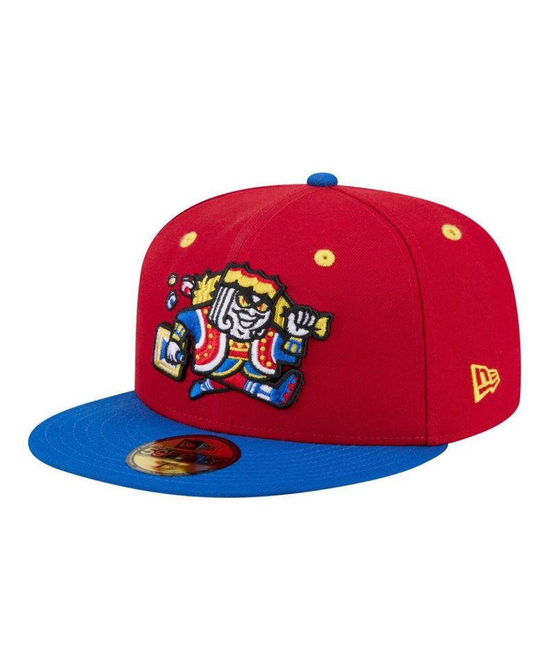 Men's Red/Blue Las Vegas Aviators Minor League Theme Nights 59FIFTY Fitted Hat