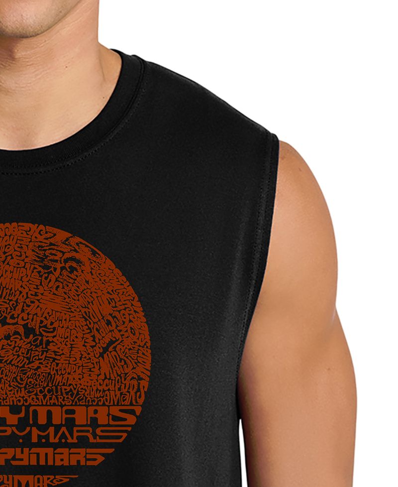 Men's Occupy Mars Planet Graphic Tank Top