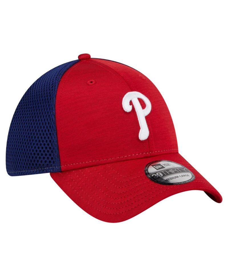 Men's Red Philadelphia Phillies Neo 39THIRTY Flex Hat