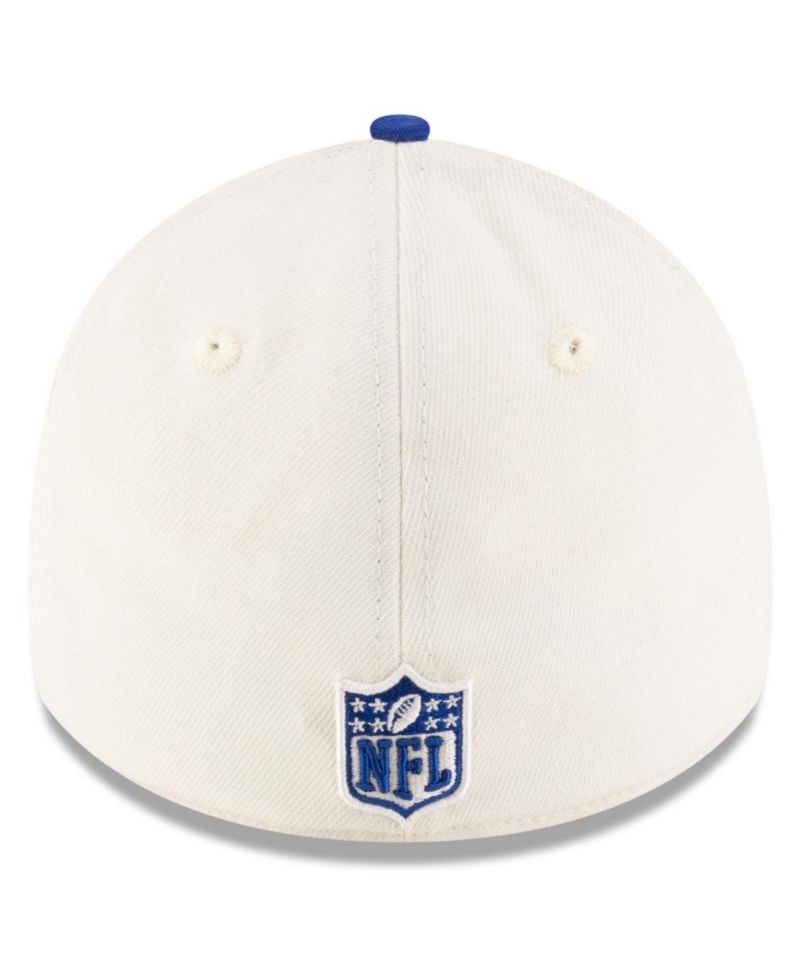Men's Cream/Royal Buffalo Bills 2025 NFL Draft 39THIRTY Flex Hat