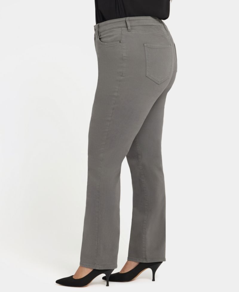 Plus Size High Rise Marilyn Straight Jeans