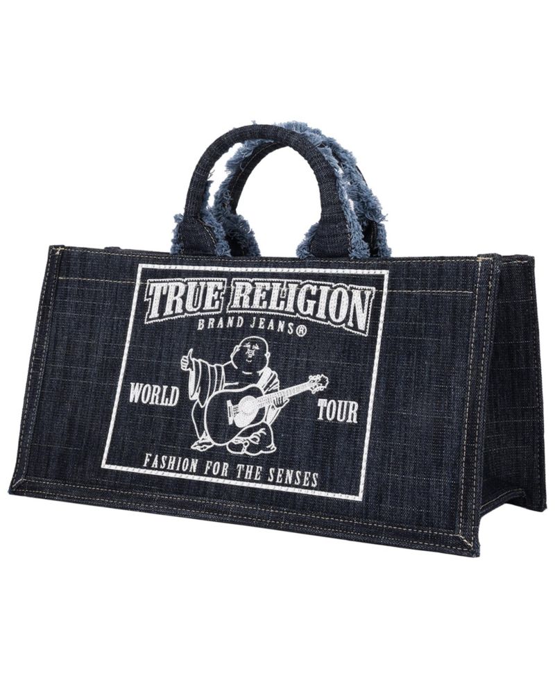 Multi-Strap Denim Shoulder Bag