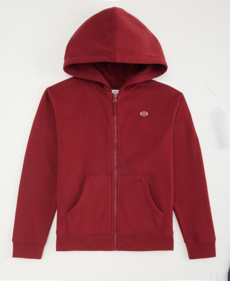 Boys' XS-XL Fleece Icon Zip-Up Hoodie