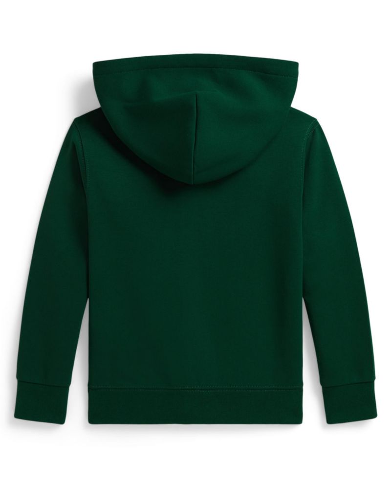 Boys' 2T-7 Logo Double-Knit Full-Zip Hoodie