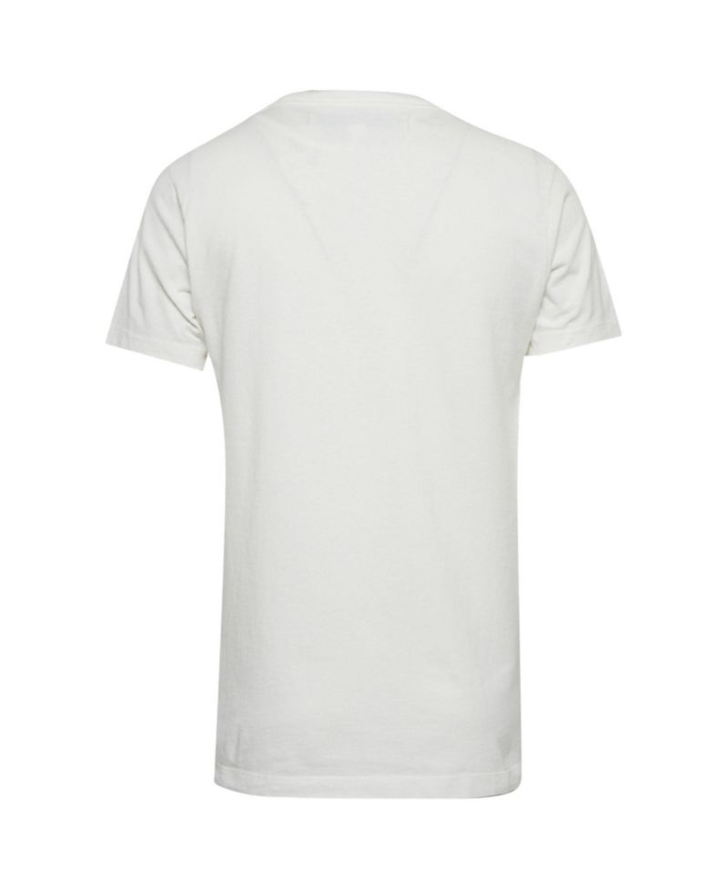Men's Logo Print Cotton Crew Neck T-Shirt