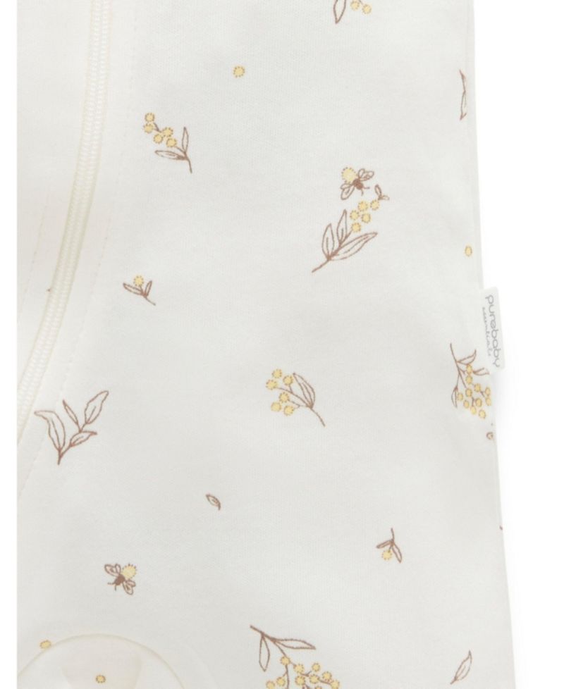 Baby Boy and Baby Girl Short Sleeve Zip Coveral