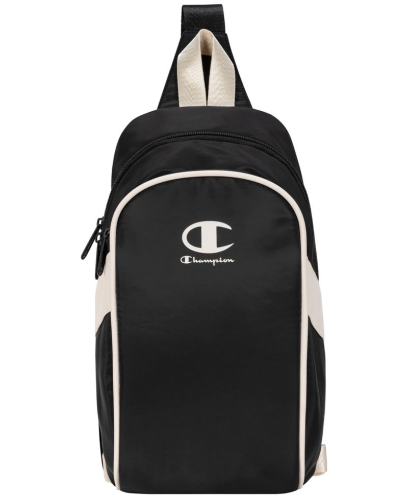 Men's Printed Logo Sling Bag