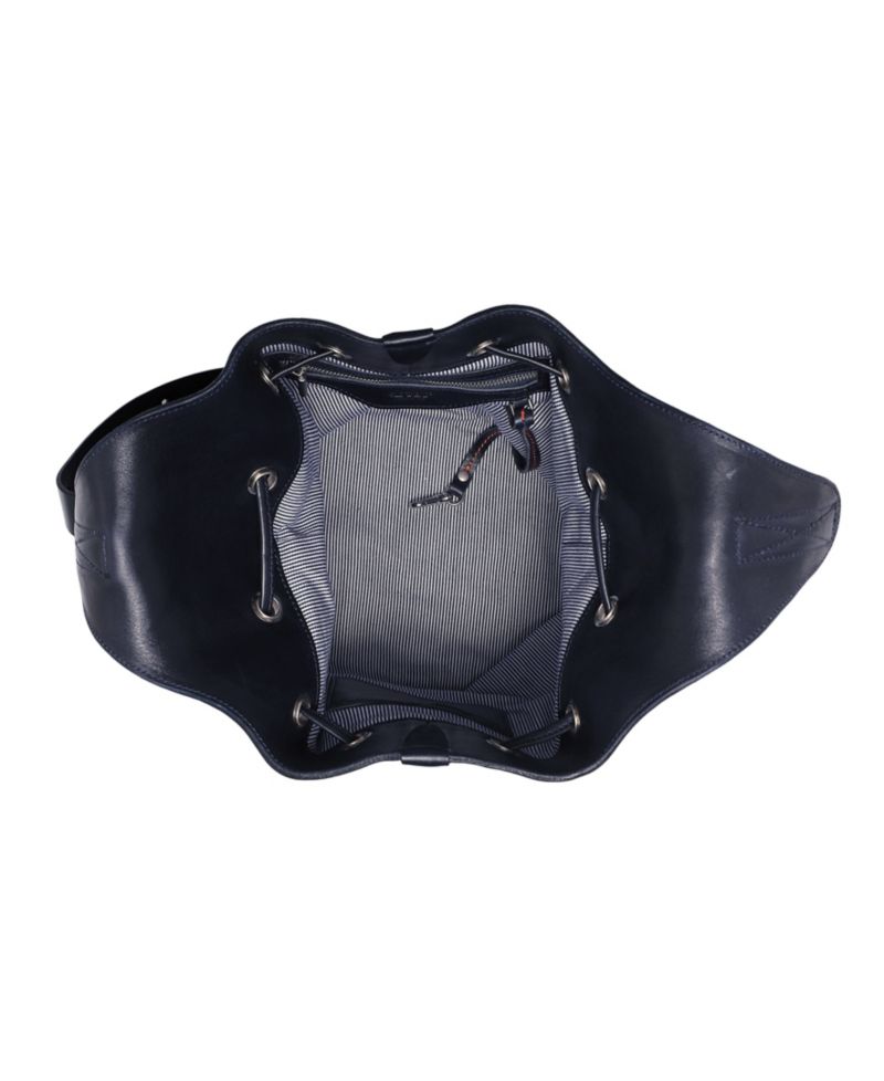 Lily Large Leather Shoulder Bucket Bag
