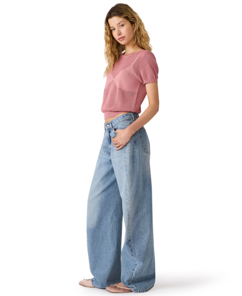 Women's Blakelee Crewneck Short-Sleeve Sweater