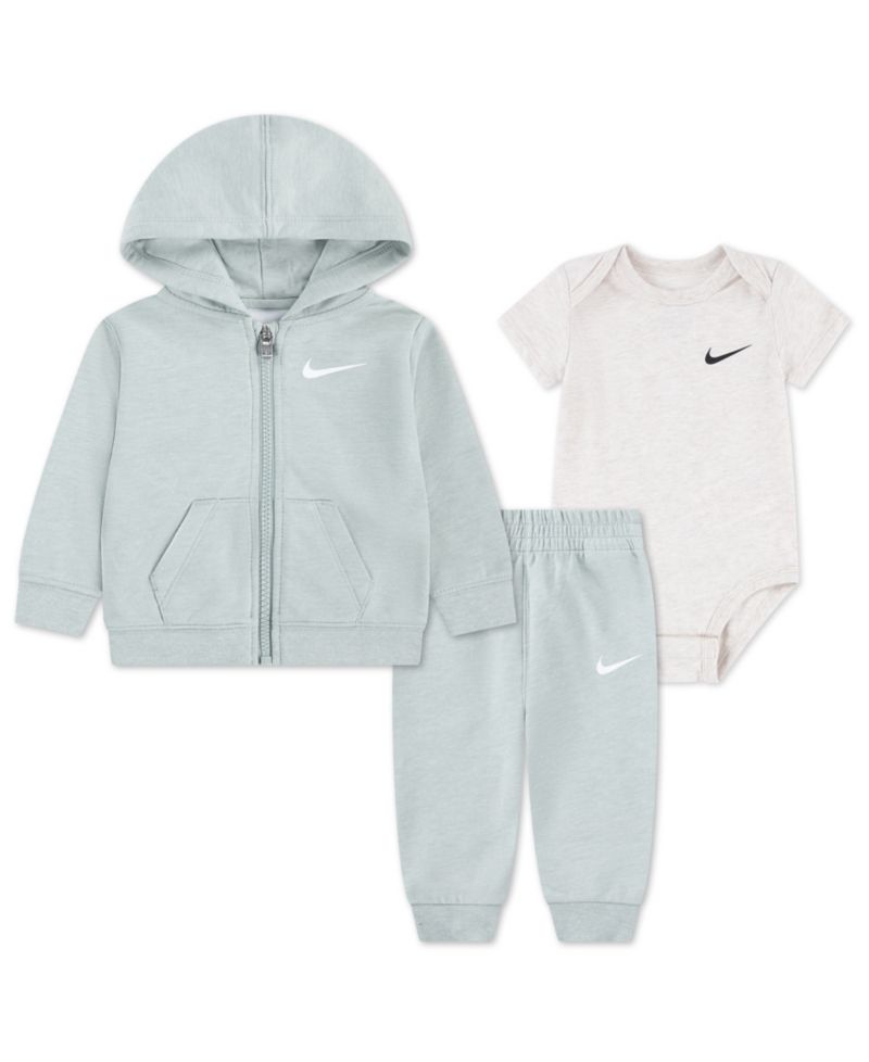 Baby Boys' or Girls' Bodysuit, Hoodie, and Pants, 3-Piece Set