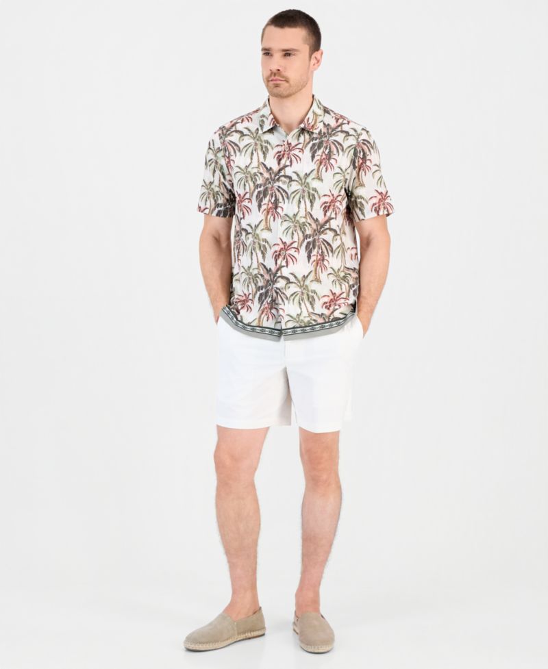 Men's Engineered Print Woven Shirt