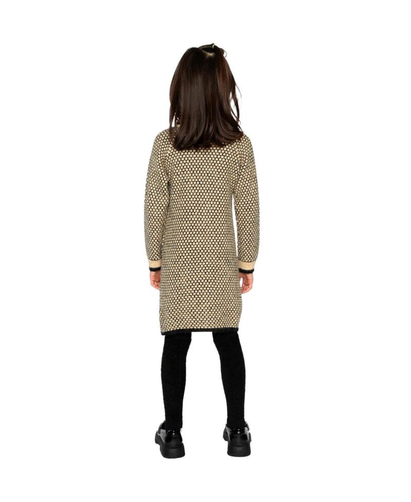 Little and Big Girl 6-14 Knit Dress with Collar