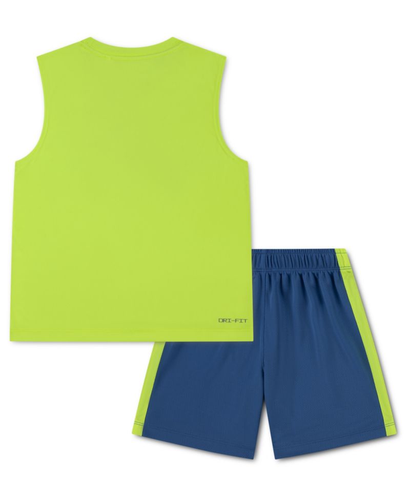 Boys' 2T-7 Goal Mode Tank Top and Shorts, 2-Piece Set