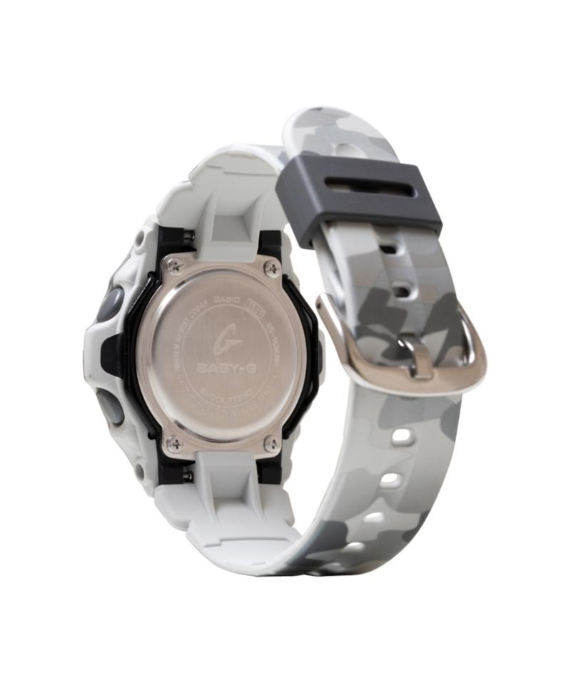 Baby-G Women's Digital Gray Resin Digital Watch 42.6mm