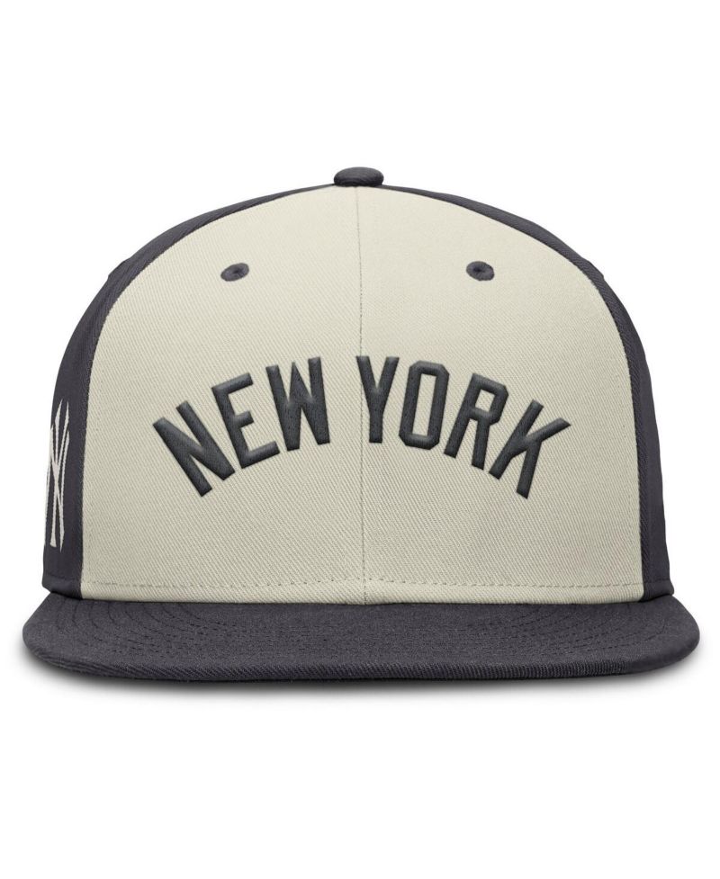 Men's Cream New York Yankees Dri-FIT True Fitted Hat