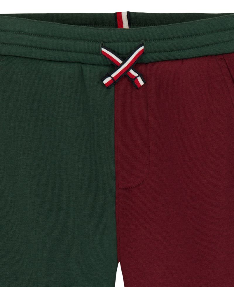 Boys' 2T-7 Mascot Block Color-Block Drawstring Joggers
