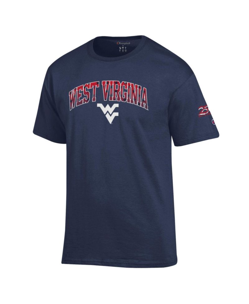 Men's West Virginia Mountaineers Americana 250th Arch Relaxed-Fit Screen-Print T-Shirt