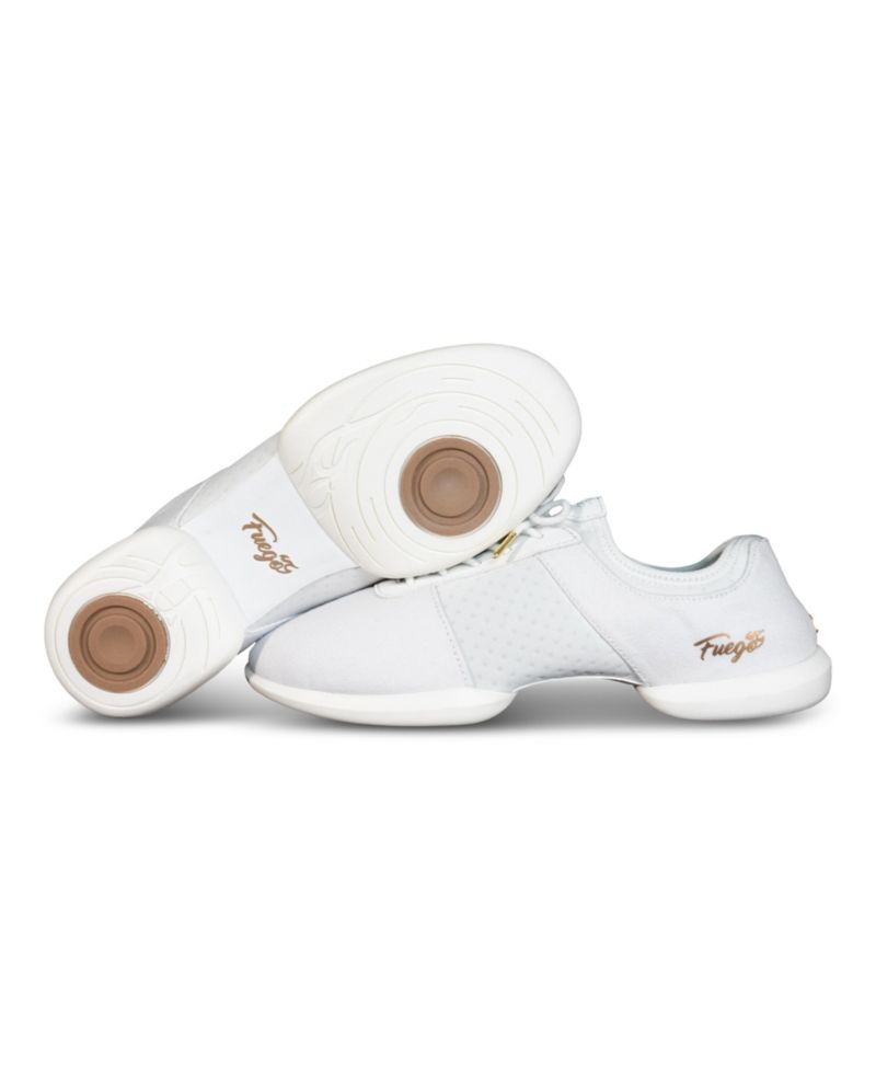 Men's White Split-sole Sneaker