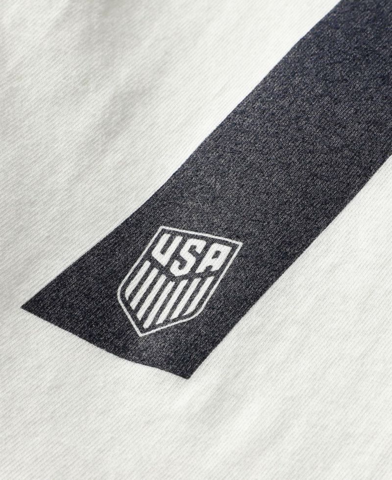 Women's Christian Pulisic Cream USMNT Home Name & Number T-Shirt