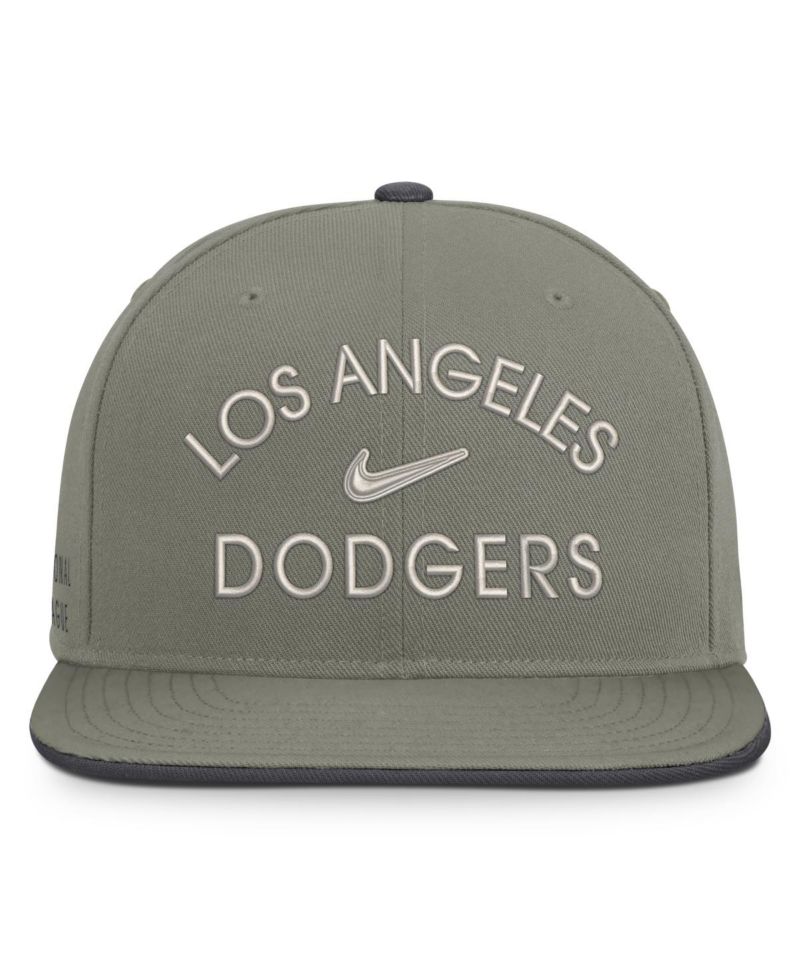 Men's Olive Los Angeles Dodgers Pro Dri-FIT Snapback Hat