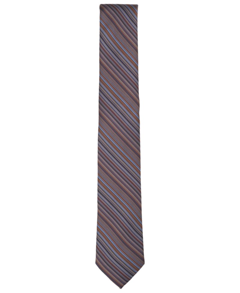 Men's Striped Skinny Tie