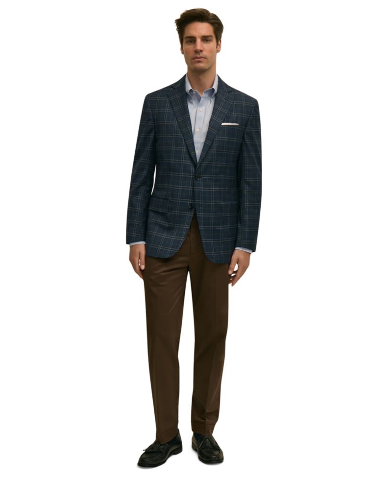 Brooks Brothers Men's Classic-Fit Long-Sleeve Sport Coat