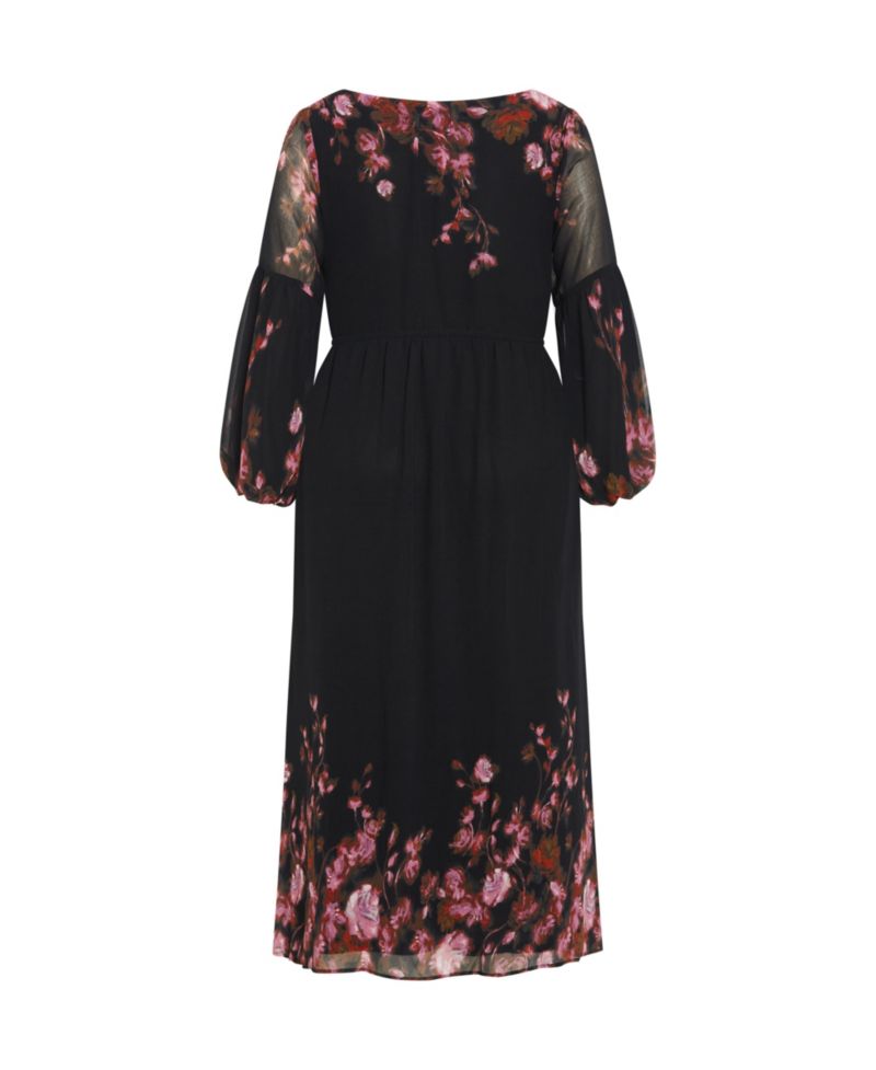 Plus Size Romance Border Dress