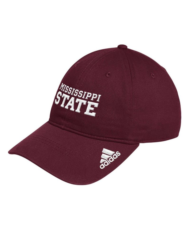 Men's Maroon Mississippi State Bulldogs Locker Room Wordmark Slouch Adjustable Hat