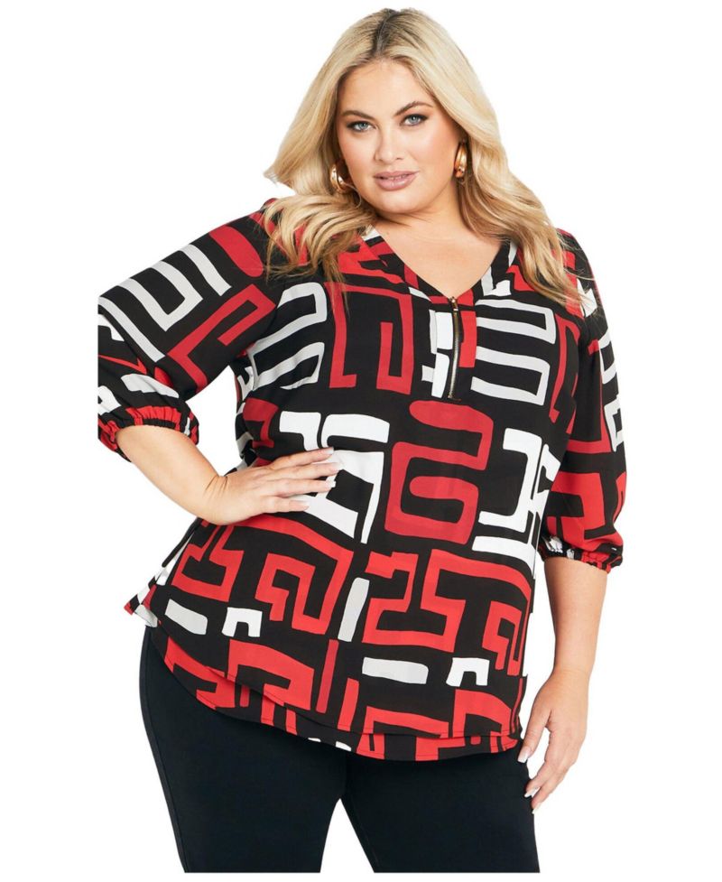Women's Meila Zip Top