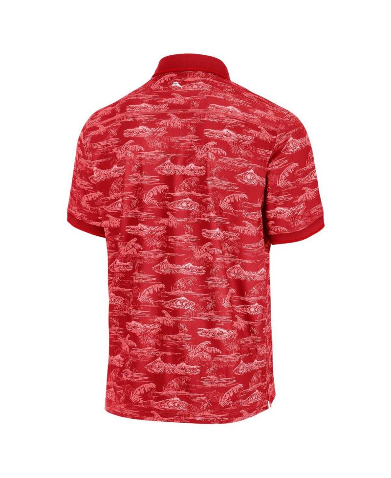Men's Crimson Alabama Crimson Tide Sport Bay View Polo Shirt